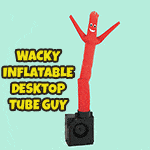 Wacky Desktop Waving Inflatable Tube Guy