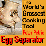 Mr. Sniffles Egg Separator