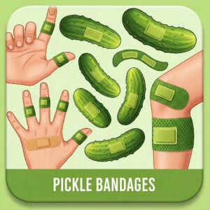 Pickle Bandages - funny stuff for your cuts and scratches