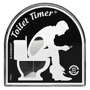 Toilet Timer (As Seen on Shark Tank!)